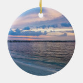 ナバラサンタローザサンセットサークルオーナメント セラミックオーナメント (裏面)