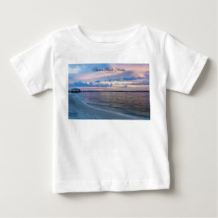 ナバラサンタローザサンセットベビートドラーTシャツ ベビーTシャツ