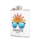 ナバラビーチフロリダサングラス フラスク (左)