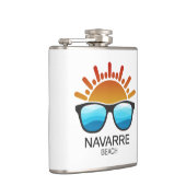 ナバラビーチフロリダサングラス フラスク (右)