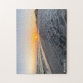 ナバラビーチフロリダサンセットジグソーパズル ジグソーパズル (縦)