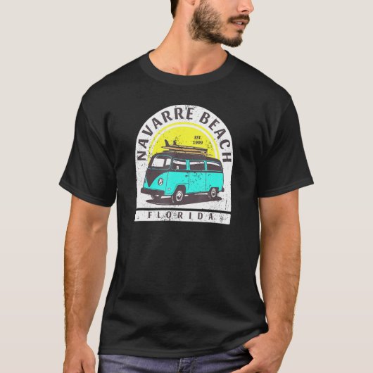 ナバラビーチフロリダサーフ Tシャツ (正面)