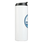 ナバラビーチフロリダパームツリーバード タンブラー (回転左)