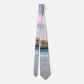 ナバラビーチ魚釣りピアネックタイ ネクタイ (裏面)