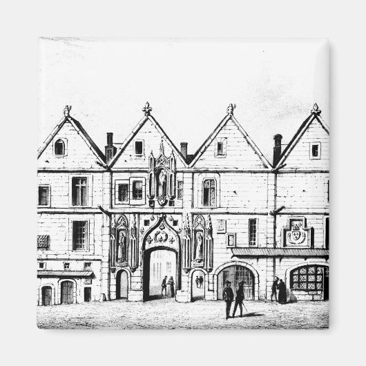 ナバラ大学1440年 マグネット (正面)