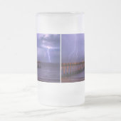 ナバラ稲妻ストームフロストガラスビール フロストグラスビールジョッキ (中央)