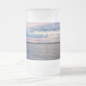 ナバラSanta Rosaサンセットフロストビールマグ フロストグラスビールジョッキ (中央)