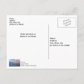 ナバラSanta Rosa Sunsetありがとうはがき ポストカード (裏面)