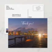 ナバールビーチのピアスドライブ 感謝の気持ちを込めてのポストカード ポストカード (正面/裏面)