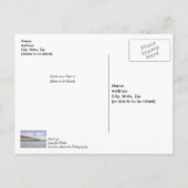 ナバールビーチフィッシングピア お見舞いカード ポストカード (裏面)