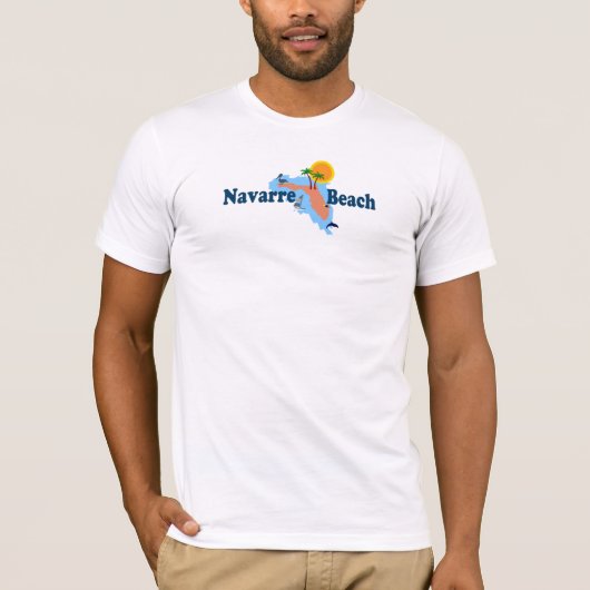 ナバール浜 Tシャツ (正面)