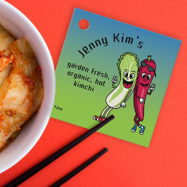 ナパとペッパーPals漫画おもしろいスクエアキムチ フェイバータグ