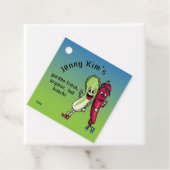 ナパとペッパーPals漫画おもしろいスクエアキムチ フェイバータグ (インサイチュ)