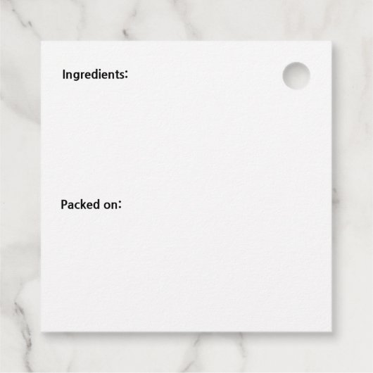 ナパとペッパーPals漫画おもしろいスクエアキムチ フェイバータグ (裏面)