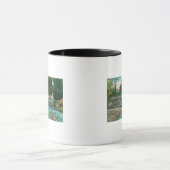 ナパカウンティブリッジナパのビュー, CA マグカップ (中央)