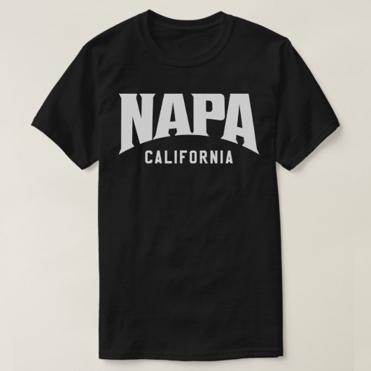ナパカリフォルニア Tシャツ (デザイン正面)