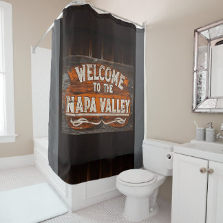 ナパバレーへようこそ シャワーカーテン
