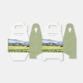 ナパバレーウォーターカラーヴィンヤードランドスケープ結婚ズ フェイバーボックス (折り畳みなし)