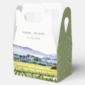 ナパバレーウォーターカラーヴィンヤードランドスケープ結婚ズ フェイバーボックス (オープン)