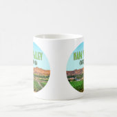 ナパバレーカリフォルニアヴィネヤードヴィンテージ コーヒーマグカップ (中央)