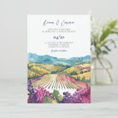 ナパバレーカリフォルニア結婚式招待状 招待状 (スタンド正面)
