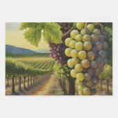 ナパバレークラシック ラッピングペーパーシート (正面3)