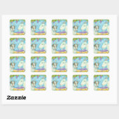 ナパバレーヤギUnder Grape Arbor STICKERSシート スクエアシール (シート)
