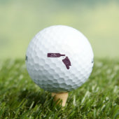 ナパバレーワインボトルスピルロゴ ゴルフボール (インサイチュ 木)