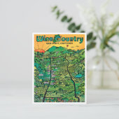 ナパバレーヴィンテージ旅行はがき ポストカード (スタンド正面)