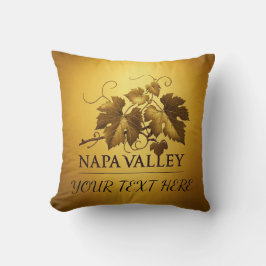 ナパバレー美パーソナライズされたしい クッション