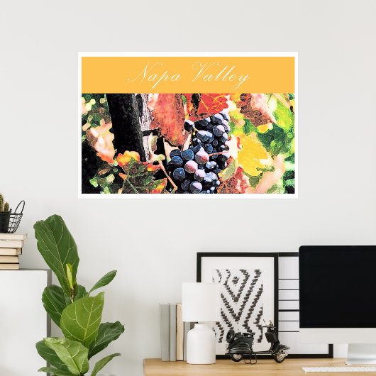 ナパバレー ポスター (ホームオフィス)