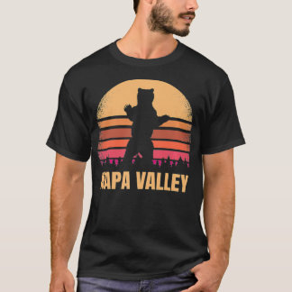 ナパバレーCAベアヴィンテージ動揺して80sキャリフォー Tシャツ