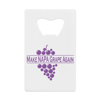 ナパブドウを再び作る クレジットカード栓抜き