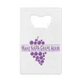 ナパブドウを再び作る クレジットカード栓抜き (裏面)