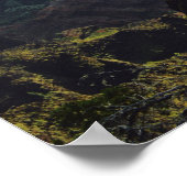 ナパリコーストカウアイ撮影プリント ポスター (角)