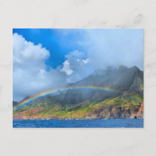 ナパリコーストカウアイ、ハワイ ポストカード (正面)