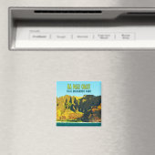 ナパリコースト州ウィルダネスパークハワイヴィンテージ マグネット (インサイチュ (食洗機))