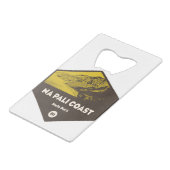 ナパリコースト州パークハワイ クレジットカード栓抜き (正面アングル)