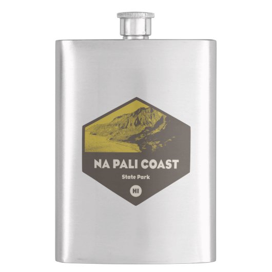 ナパリコースト州パークハワイ フラスク (正面)