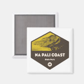 ナパリコースト州パークハワイ マグネット (正面/裏面)