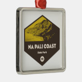 ナパリコースト州パークハワイ メタルオーナメント (右)