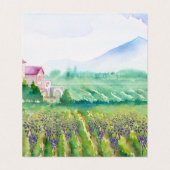 ナパワイナリーバチェロレッテ |名前座席表 名刺 (内部フラット)