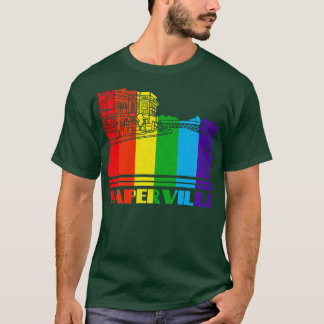 ナパービルプライドナパービルLGBTギフトLGBTQスーポ Tシャツ