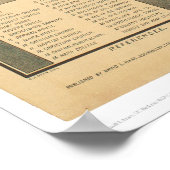 ナパ、カリフォルニア州。パノラママップ(0684A) ポスター (角)