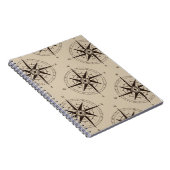 ナビゲーションコンパスパターン ノートブック (右側)