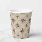 ナビゲーションコンパスパターン 紙コップ (正面)