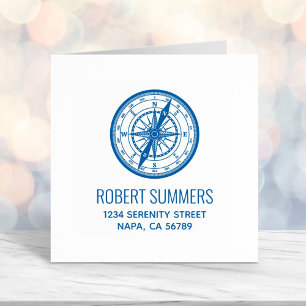 ナビゲーショ航海のンコンパスのアドレス セルフインキングスタンプ