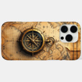 ナビゲータの伝統: World Map Compass Case-Mate iPhoneケース (裏面 (横))