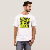ナビゲーター、マップマスター Tシャツ (正面フル)
