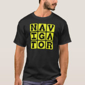 ナビゲーター、マップマスター Tシャツ (正面)